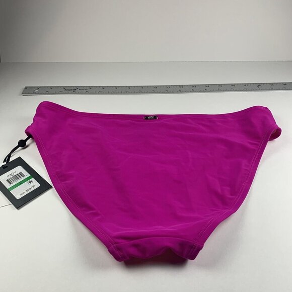 Dkny Hipster Bikini Bottom Women's Large Purple Swimwear Summer Beach Pull-On - Picture 5 of 6